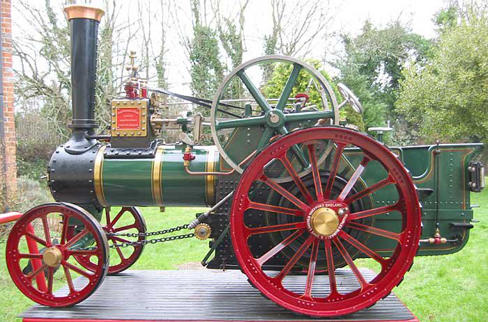 New 3 inch scale Burrell traction engine