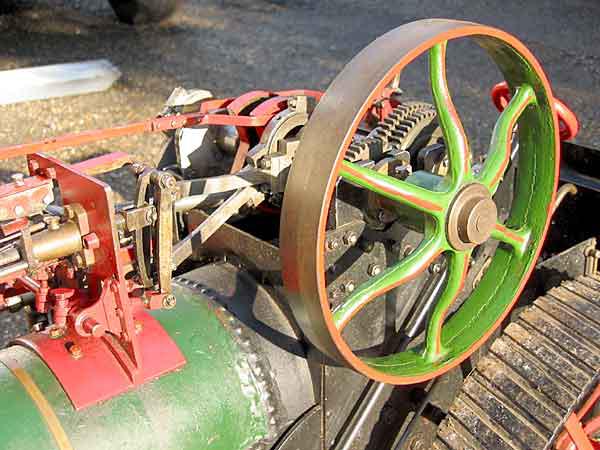 Machinery for model steamers