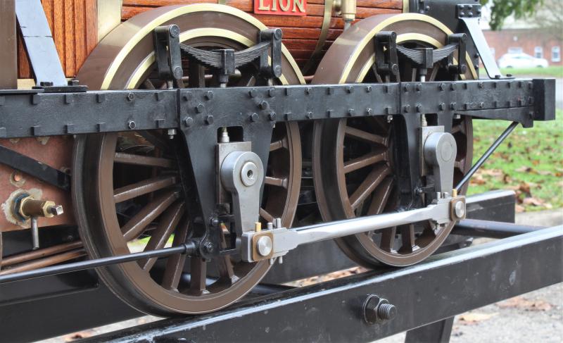 7 1/4 inch gauge Liverpool & Manchester Railway "Lion"