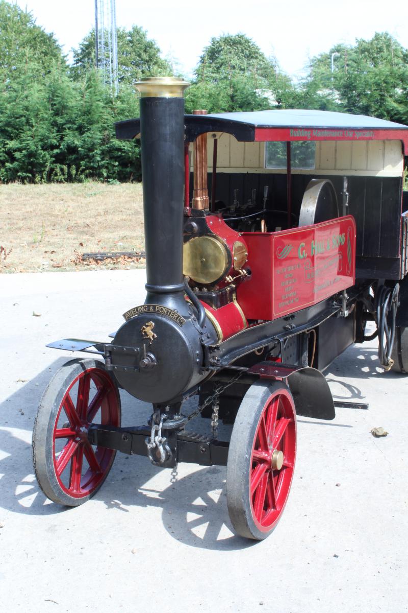 3 inch scale Aveling & Porter steam wagon