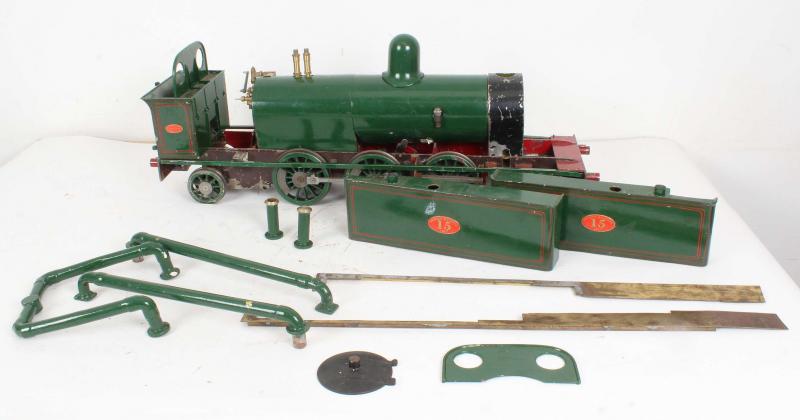 3 1/2 inch gauge Mersey Railway 2-6-2T