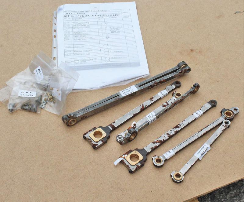 Part-set 5 inch gauge LMS Duchess kits