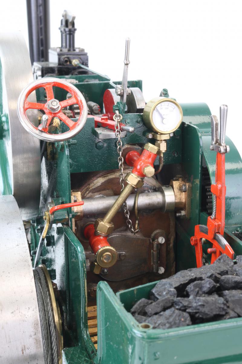 1 inch scale "Minnie" steam roller