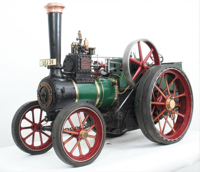 3 inch scale Burrell agricultural engine