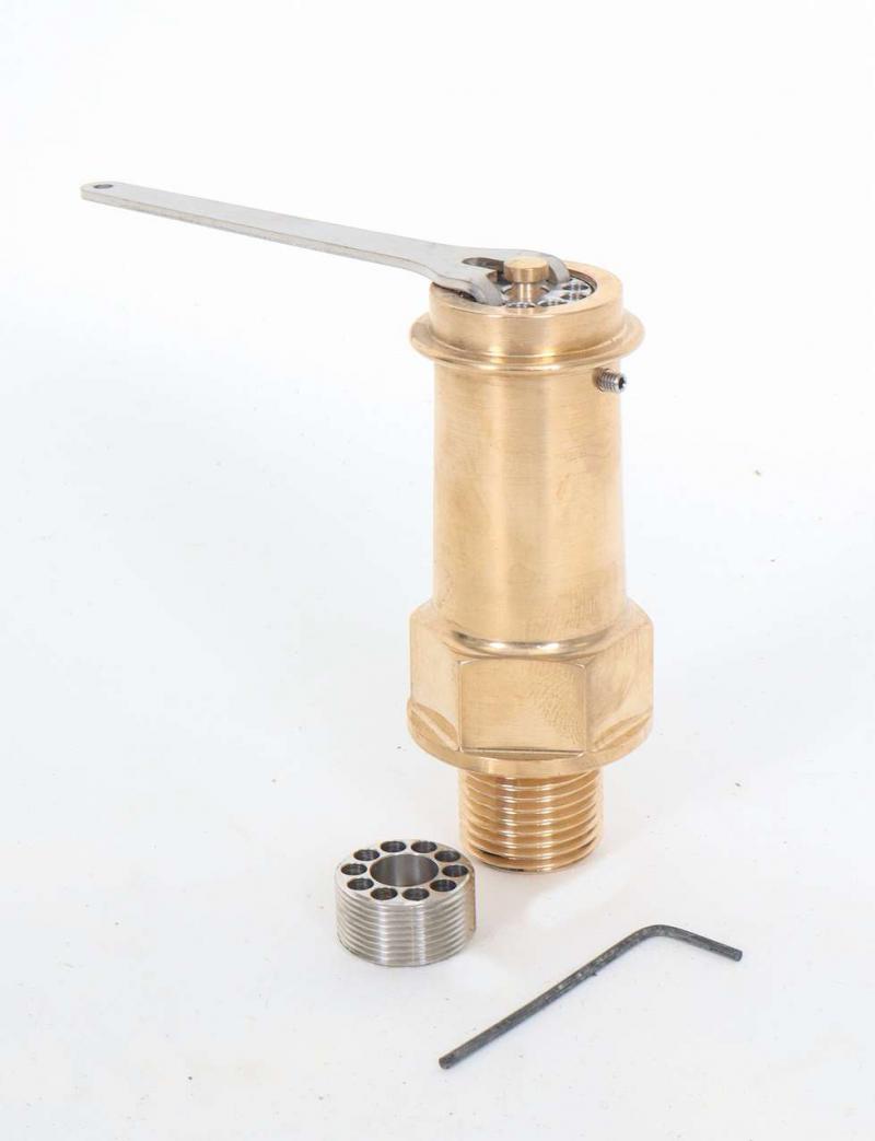 1/2 inch BSP progressive lift safety valve
