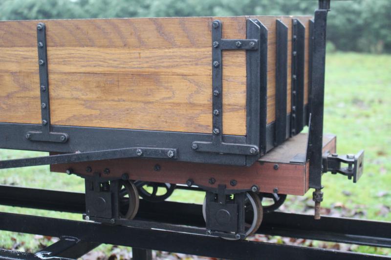 7 1/4 inch narow gauge bogie wagon