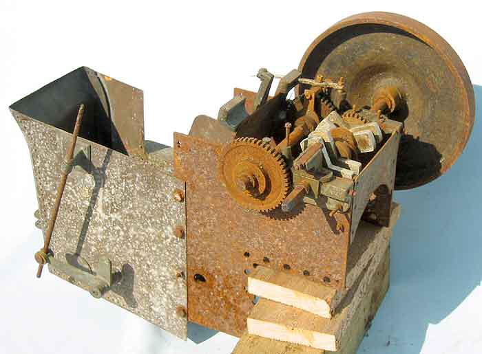 Traction engine tender & parts