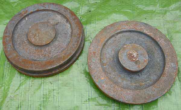 Disc wheel castings
