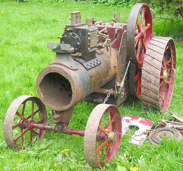 3 inch scale Burrell traction engine for restoration