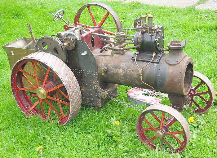 3 inch scale Burrell traction engine for restoration
