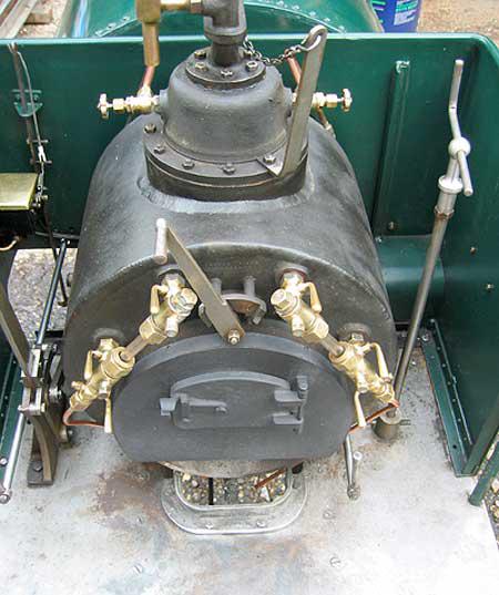 7 1/4 inch gauge Bagnall 0-4-0 saddle tank