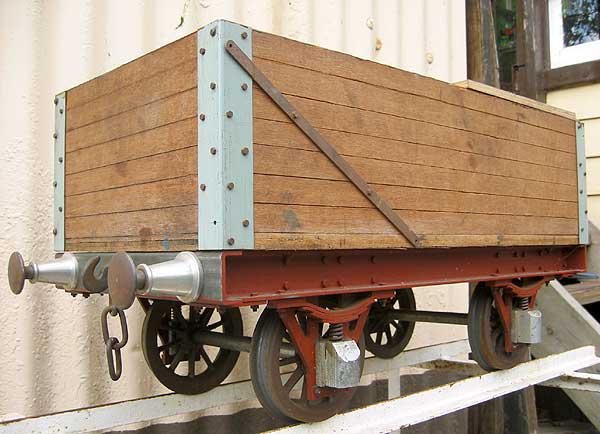 7 1/4 inch gauge wagon