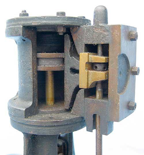 Cutaway Stuart engine