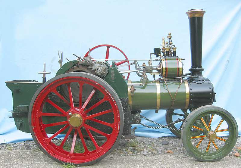 3 inch Burrell with driving trolley