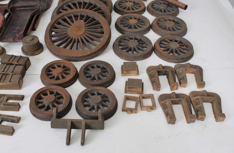 5 inch gauge "Maid of Kent" castings & flanged boiler plates