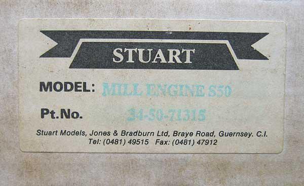 Stuart S50 castings