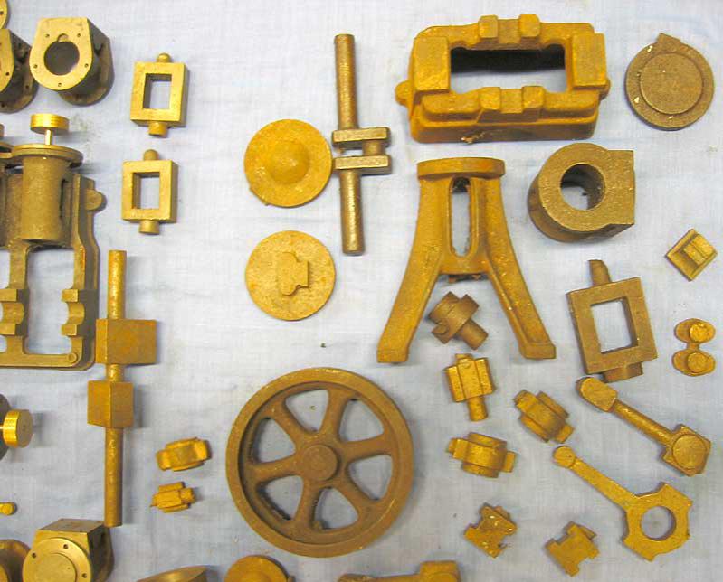 Assorted small Stuart engine castings
