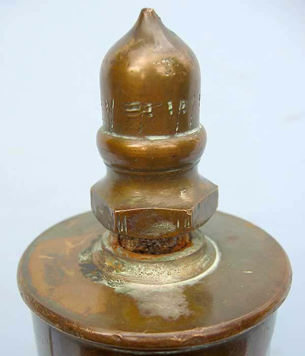 Steam whistle 2 1/2 inch diameter bell
