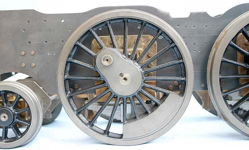 Part-built 5 inch gauge Britannia
