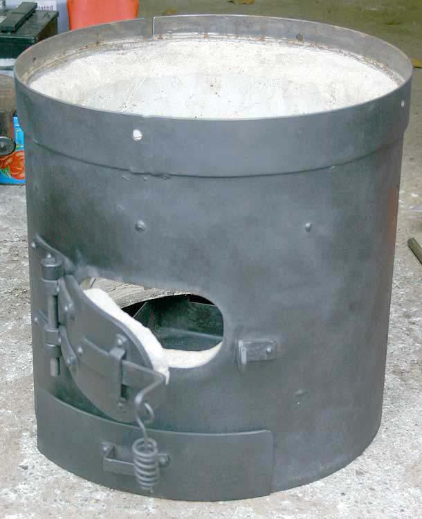 A&P vertical steel boiler