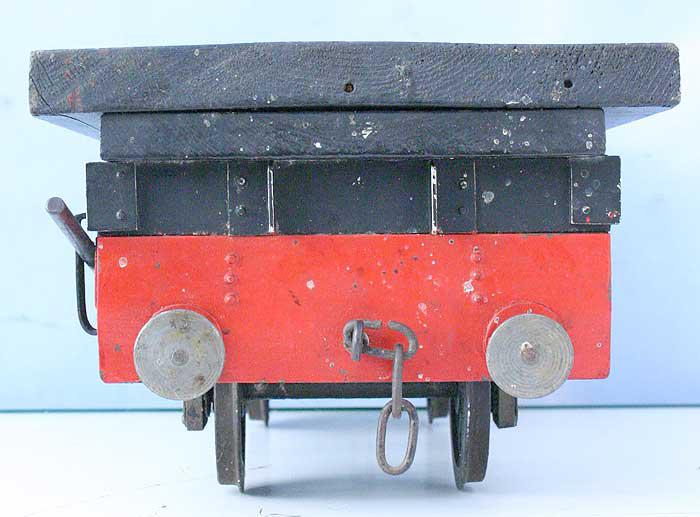 Flat wagon 3 1/2 inch gauge truck