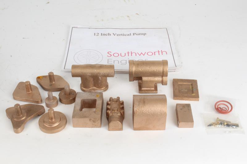 Southworth steam pump castings