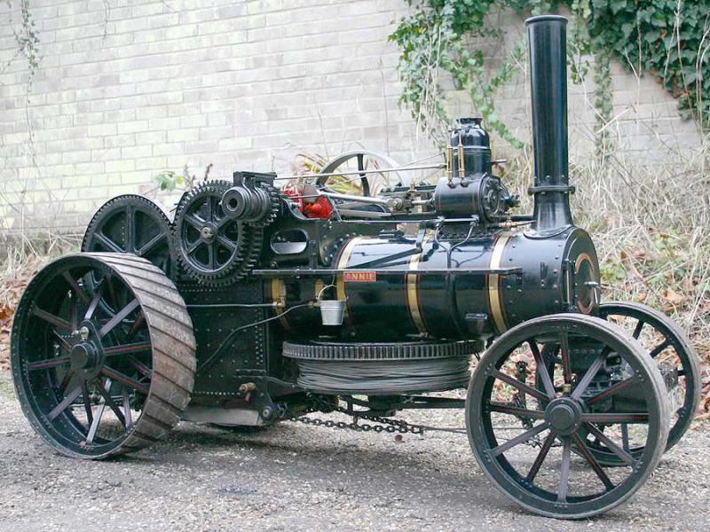 3 inch Fowler ploughing engine
