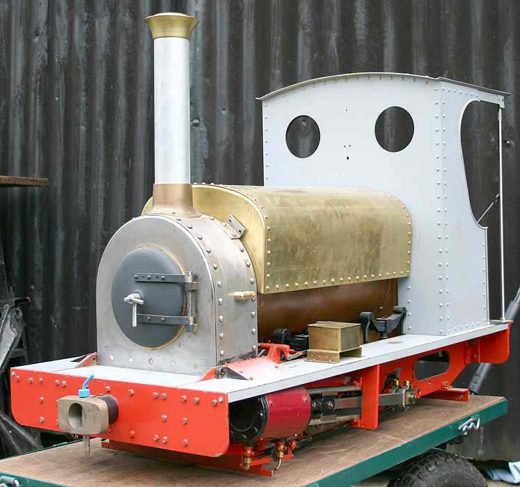 7 1/4 inch gauge part-built Hunslet