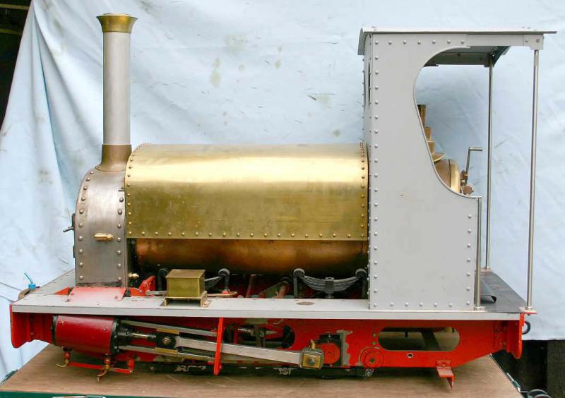 7 1/4 inch gauge part-built Hunslet