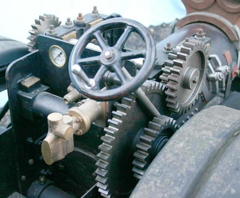 Part-built 3 inch scale Fowler B5 crane engine