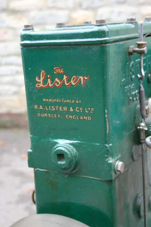Lister D on trolley