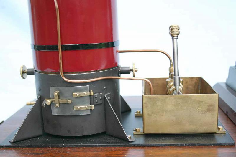 Stuart steam hammer and boiler