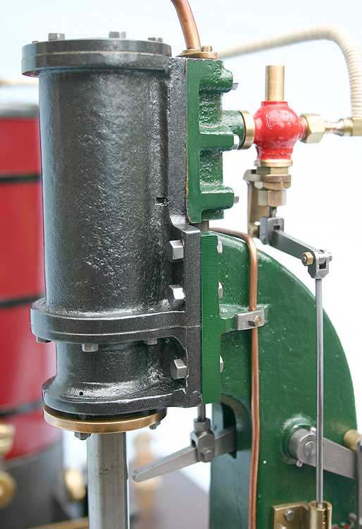 Stuart steam hammer and boiler