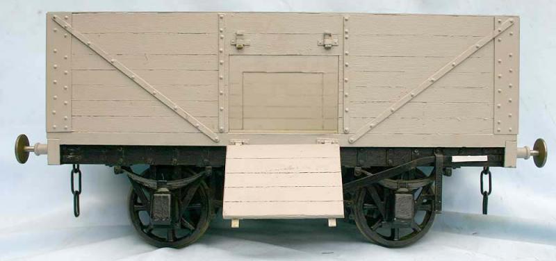 5 inch gauge planked wagon