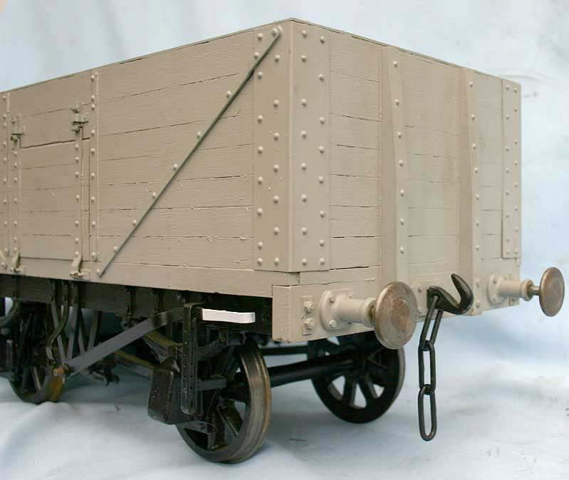 5 inch gauge planked wagon