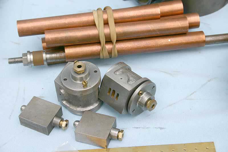 Part-built Bill Harris design steam roller