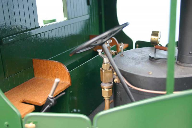 2 inch Clayton undertype steam wagon