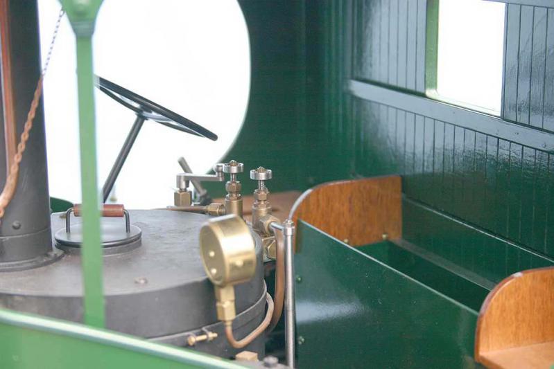 2 inch Clayton undertype steam wagon