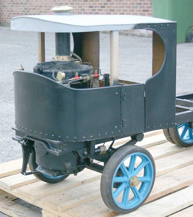 3 inch scale part-built Atkinson steam wagon