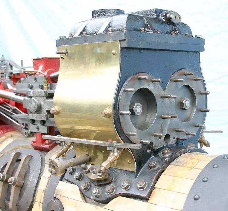 4 inch scale part-built Fowler Showmans road locomotive