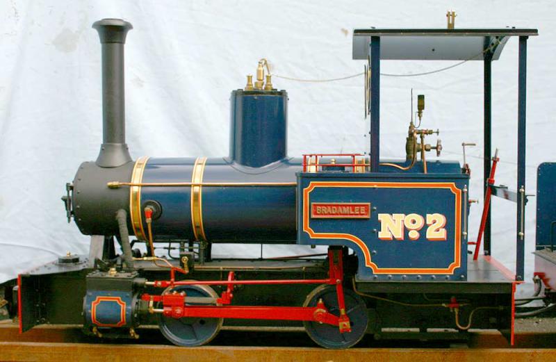 7 1/4 inch gauge Romulus with tender