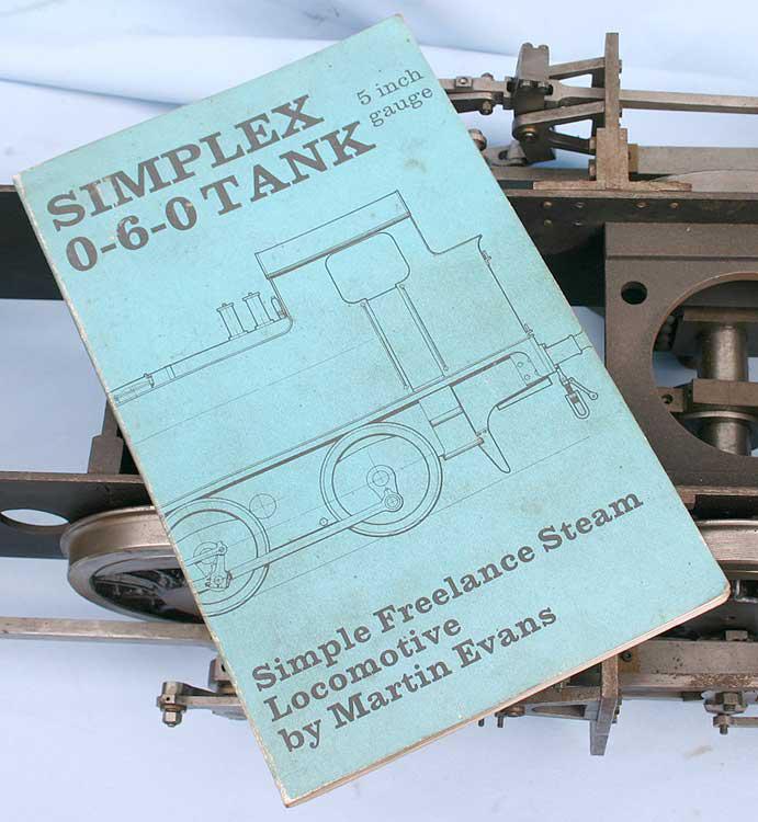 Part-built Simplex chassis