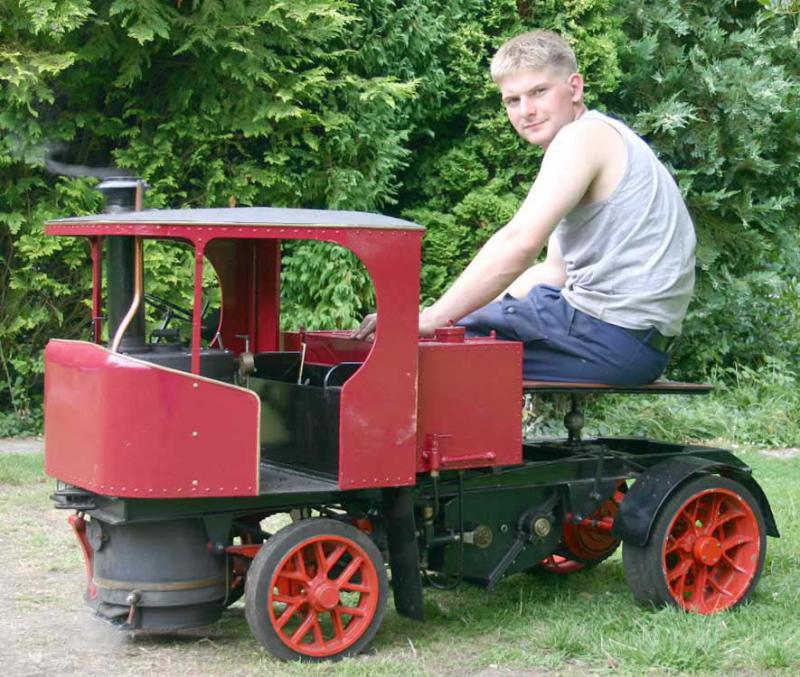 4 inch scale Clayton wagon