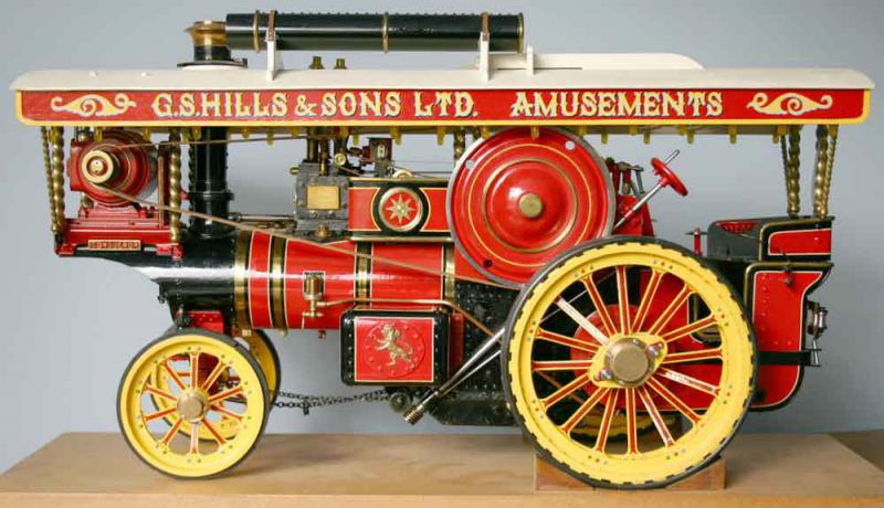 1 inch scale Minnie Showmans engine