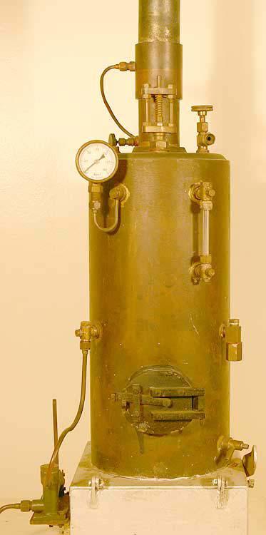 Vertical test boiler
