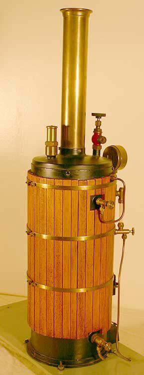 Cheddar 5 inch coal-fired test boiler