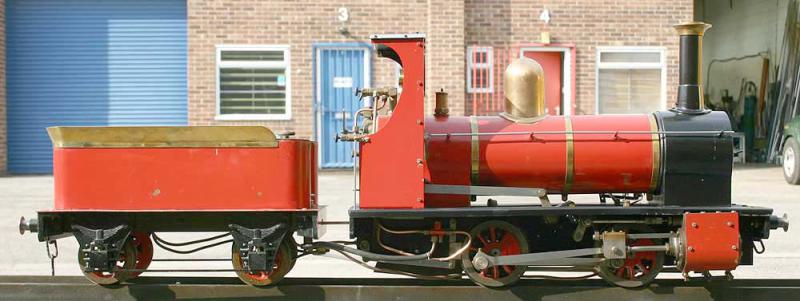 5 inch gauge Polly II with tender