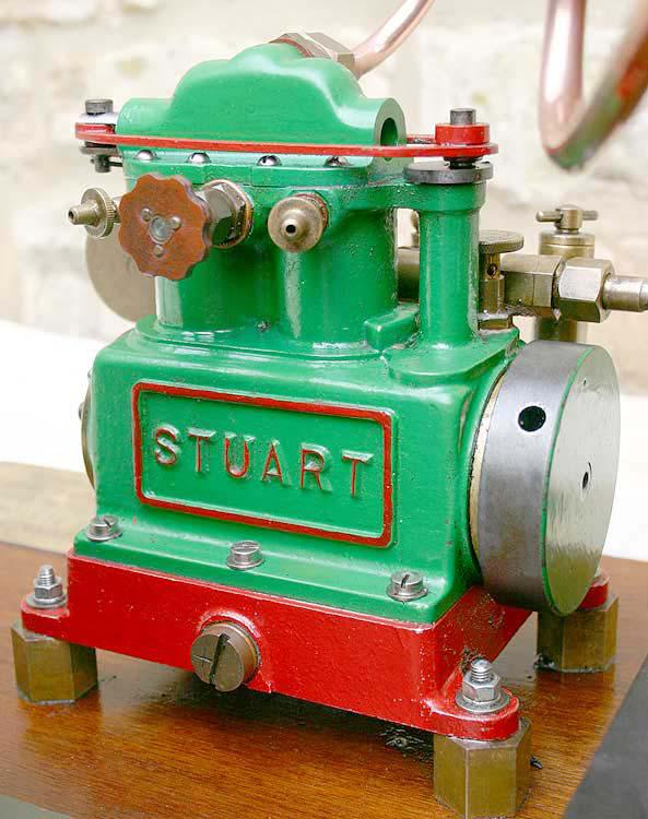 Stuart Sirius with test boiler