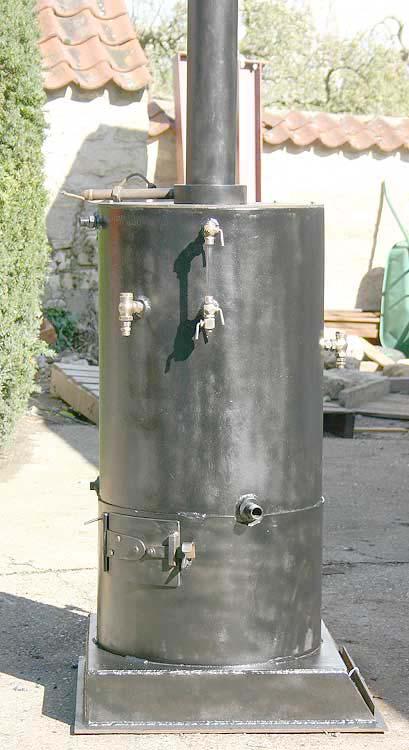 Franklin & Bell firetube boiler