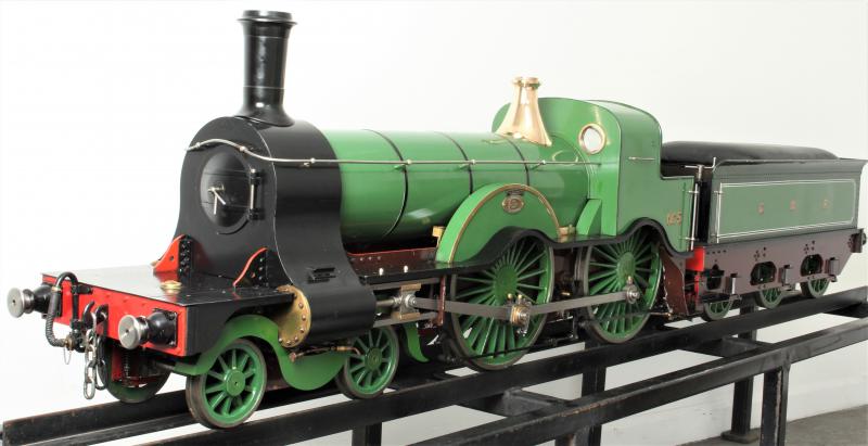 7 1/4 inch gauge Stirling "7 foot double" 4-4-0